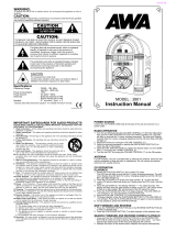AWA 2601 User manual