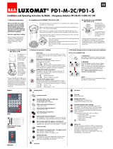 B.E.G. LUXOMAT PD1-M-2C Installation And Operating Instruction Manual