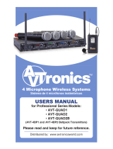 AVTronics Y3I-AVTQUADBP5 User manual