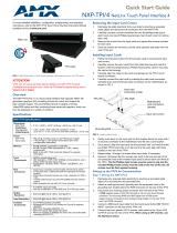 AMX NetLinx NXP-TPI/4 User manual