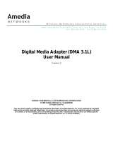Amedia DMA 3.1L User manual