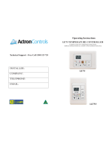 ActronControls LE75 Operating instructions