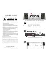 Aperion Audio Zona User manual