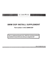 Audiovox A-ACC-BMW-DSP Install Supplement