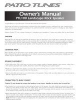Bahama Sounds Patio Tunes PTL100 Owner's manual