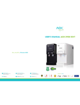 AOX AOX-3900 ESVT User manual