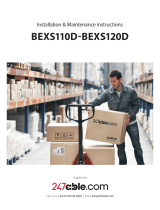 ABLE BEXS110D Installation & Maintenance Instructions Manual