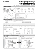 Atdec telehook TH-2050-VFM Installation guide