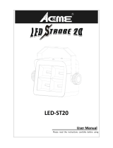 ACME Led Strobe 20 LED-ST20 User manual