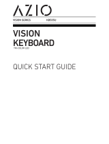 Azio VISION KB505U Quick start guide