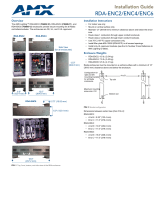 AMX Indoor Lighting ENC6 User manual