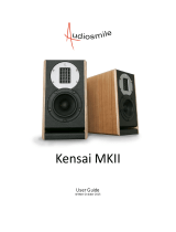 Audiosmile Kensai MKII User manual