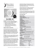 Altec LansingSLC408 CEILING SPEAKER