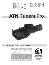 ATN Trident Pro6x-HPT User manual