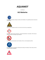 Aquamot ALS Series User manual