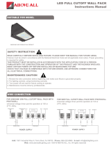 Above All ABWP20LED40DS User manual