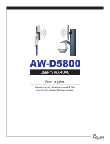 AvaLAN AW-D5800 User manual