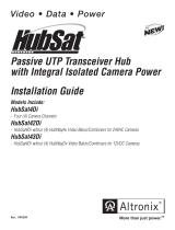 Altronix HUBSAT4DI Installation guide
