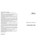 Altox EBUS-5 GPS Operational Manual