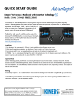 Advantage KB600 Quick start guide