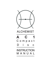 ALCHEMIST AC1 User manual
