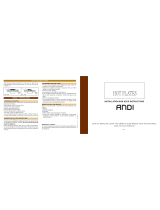 ANDI APFH75TE Installation And User Instructions Manual