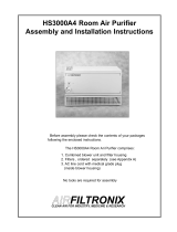 AirFiltronix HS3000A4 Assembly And Installation Instructions