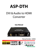 Aurora Multimedia ASP-DTH User manual