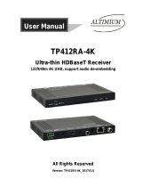 Altimium TP412RA-4K User manual
