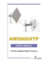 AvaLAN AW5800XTP User manual