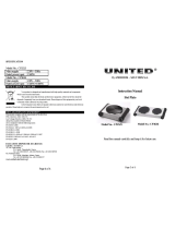 AMIRIDIS-SAVVIDIS United CP3636 User manual