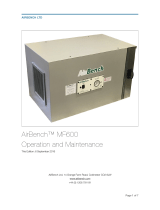 AirBench MF600 Operation and Maintenance Manual