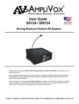 AmpliVox SS124 User manual