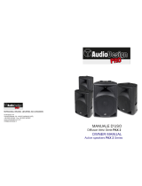 Audiodesign PAX2 Owner's manual