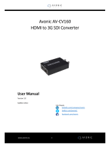 Avonic AV-CV160 User manual