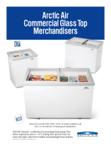 Arctic AirCommercial Glass-Top Merchandiser ST05G