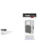 Audio Design Pro Live D 15 Owner's manual