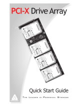 Apricorn PCI-X Drive Array Quick start guide