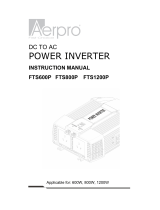 Aerpro FTS800P User manual