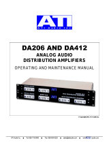 ATI Audio DA412 Operating And Maintenance Manual