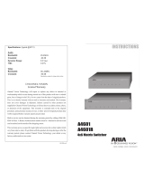 Aria A4601 Operating instructions