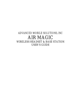 ADVANCED MOBILE SOLUTIONS, INC AIR MAGIC User manual