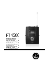 AKG Acoustics PT 4500 User manual