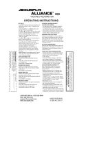 Accusplit Alliance AL390 User manual