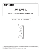 Aiphone JM-DVF-L Installation guide