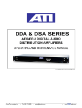 ATI Technologies DDA Series Operating And Maintenance Manual