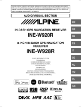 Alpine INE-W928R Quick Reference Manual