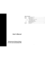 Ablerex RacPDU-115A User manual