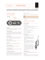 Audio TX2040 User manual