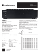 AudioSource AD5012 Owner's manual